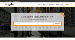 Desktop Screenshot of kaydet.com.tr