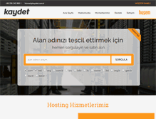 Tablet Screenshot of kaydet.com.tr