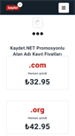 Mobile Screenshot of kaydet.net