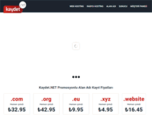 Tablet Screenshot of kaydet.net